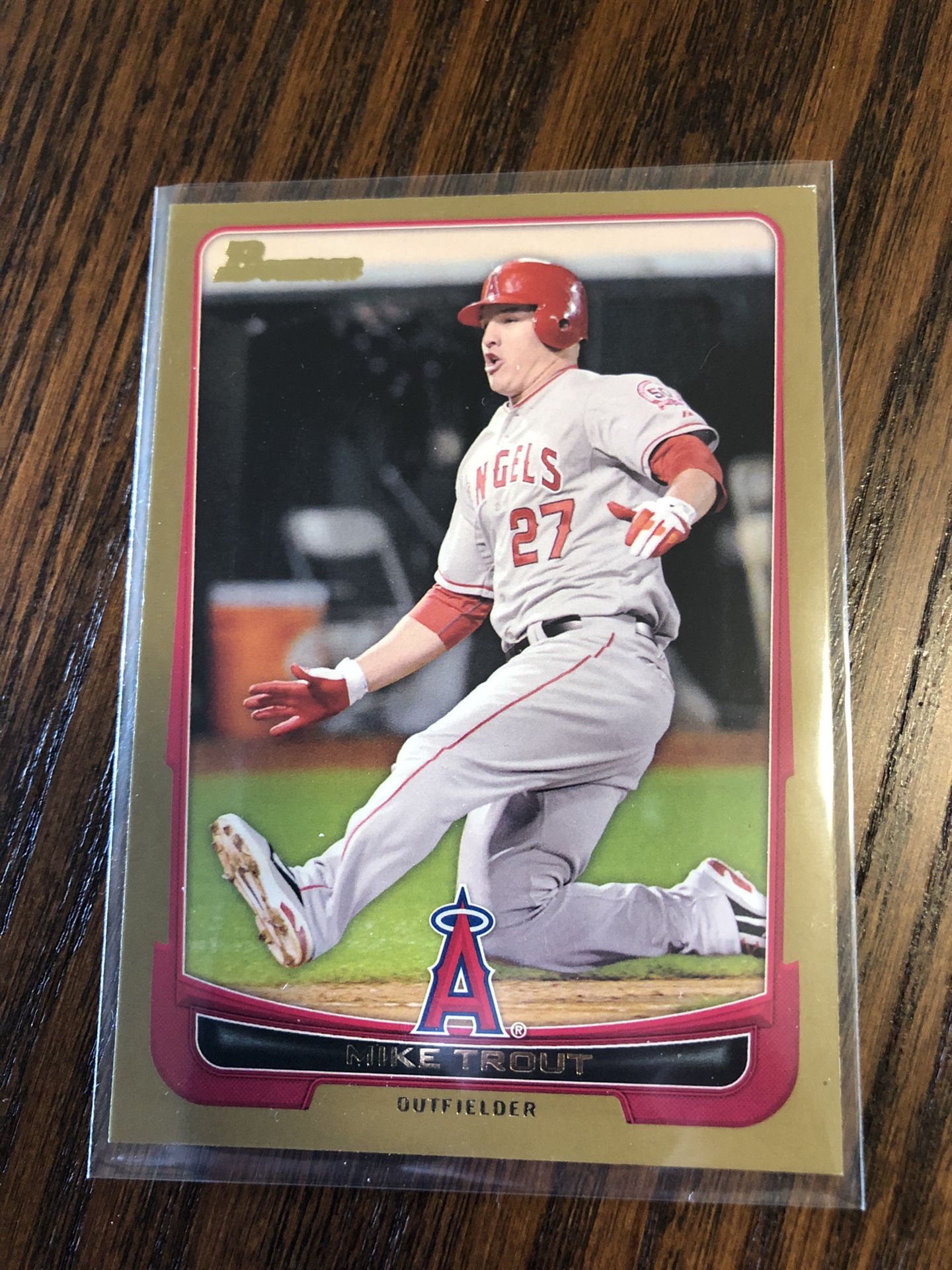 2012 Mike Trout Bowman Card