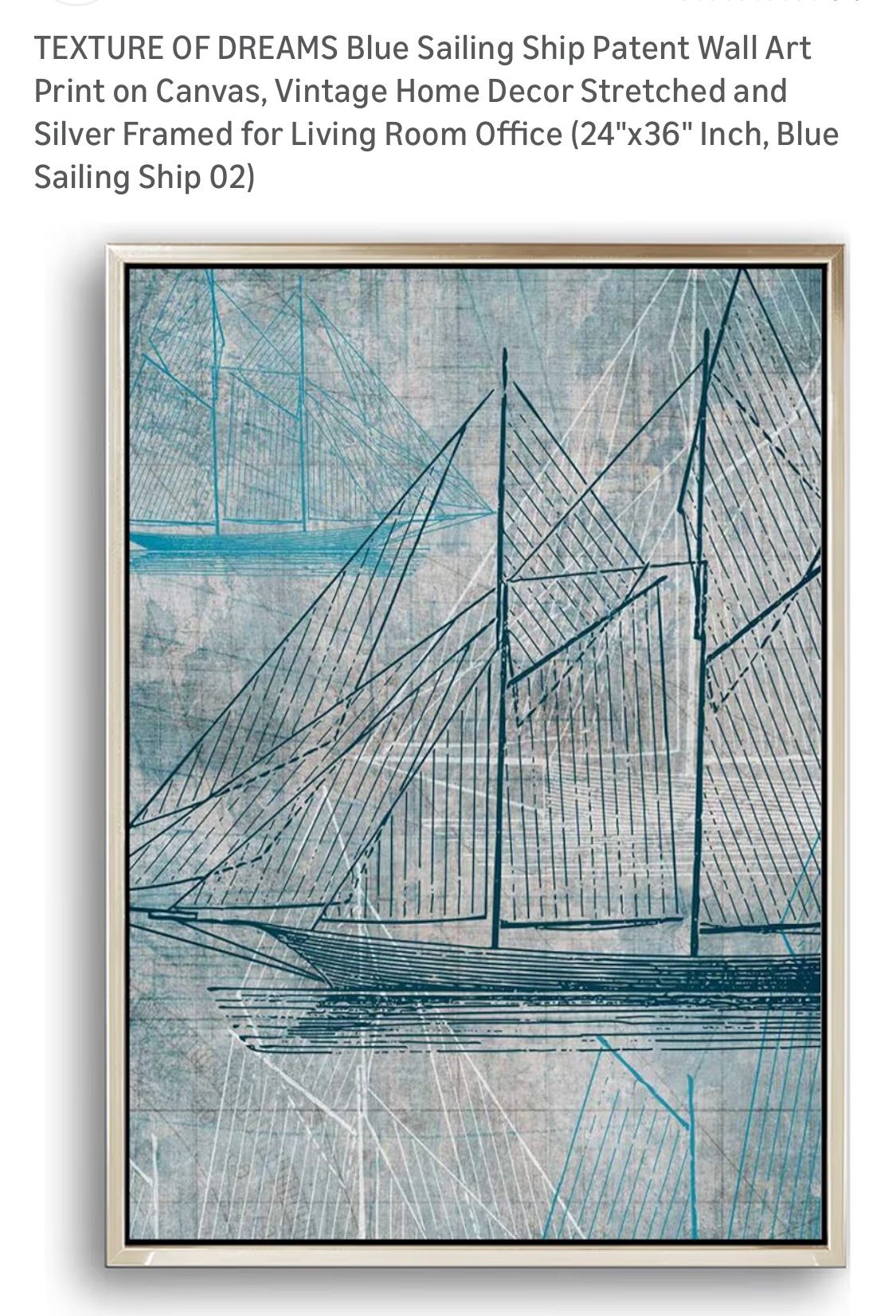 Canvas Prints Wall Art Sailboats Set Of 3