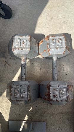 55lb Dumbells
