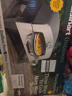 Cuisinart 3-in-1 Outdoor Pizza Oven Plus