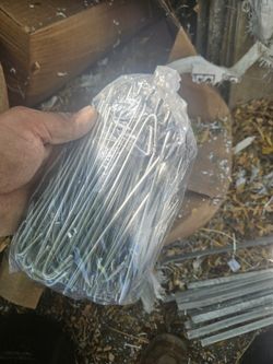 Aluminum Wire Ties 6 1/2" 9 Gauge