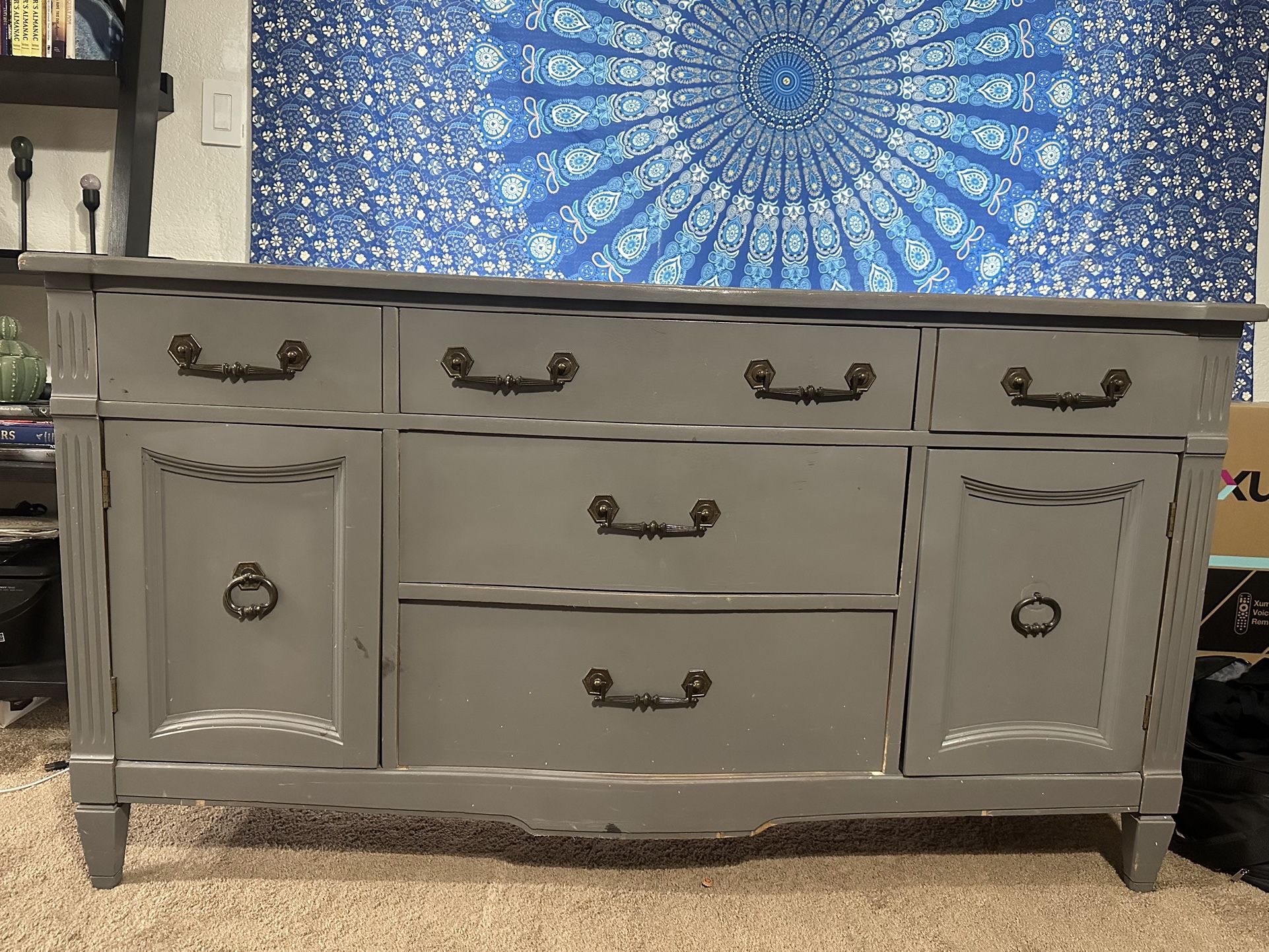 Mid-Century Modern Antique Dresser.