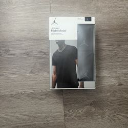 Jordan Flight Modal Crew Neck Undershirt Black 2 Pack Size Large NEW