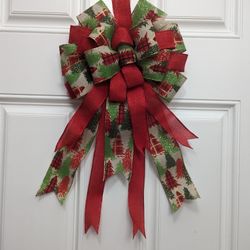 Beautiful 12" X 22" Holiday Bow.