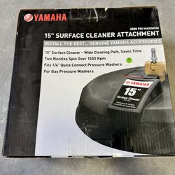 Yamaha Pressure Washer Surface Cleaner