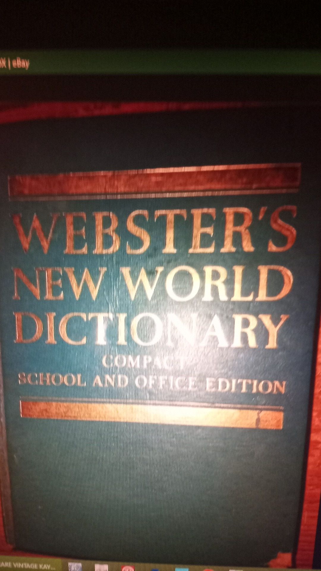 Webster's new world dictionary 1967
