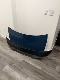 2021 Dodge Charger Scat Pack Widebody OEM Trunk – Frostbite Blue w/ Wing