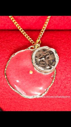 Gold Necklace Mustard Seed