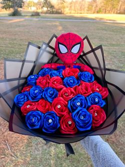 spiderman bouquet 