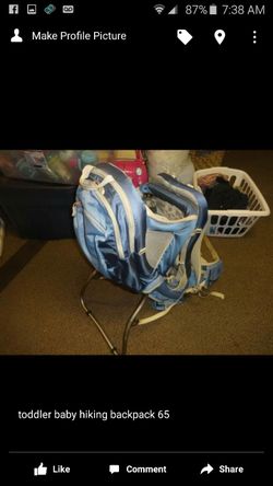 Kelty kids hiking backpack carrier