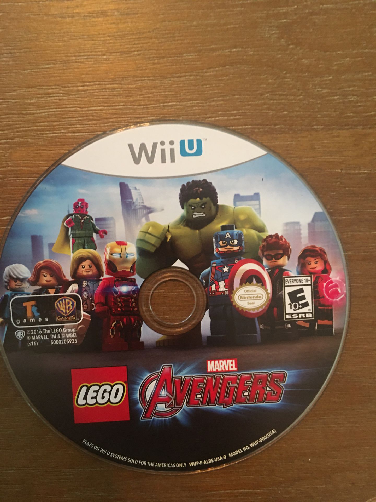 Nintendo Wii U LEGO avengers