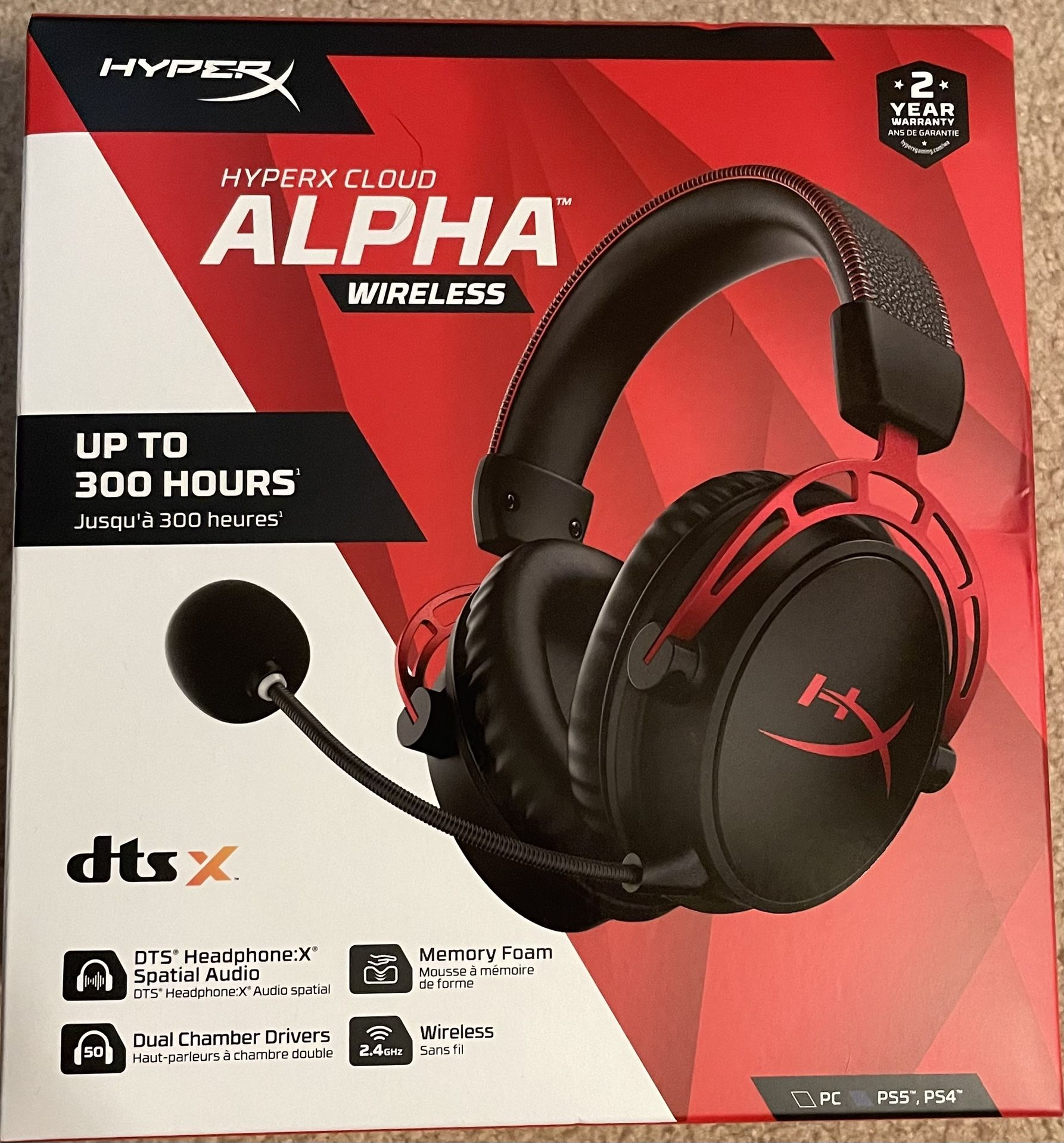 HyperX Cloud Alpha Wireless Headset