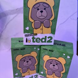 Pop Mart Ted2 Teddy Bear Plush Pendant [Authentic]