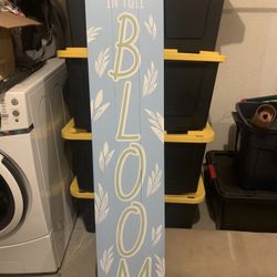 Live Life In Full Boom Sign 