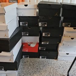 Empty Nike Boxes $1 Each ....great For A School Project Or A Shoe Reseller