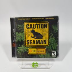 Seaman [Mic Bundle] (Sega Dreamcast, 2000) Missing Mic
