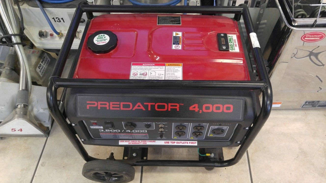 Predator 4000 Watt Generator