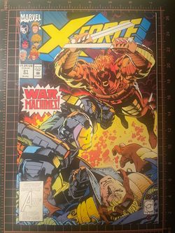 X-Force #21, (Direct Edition), bagged and boarded