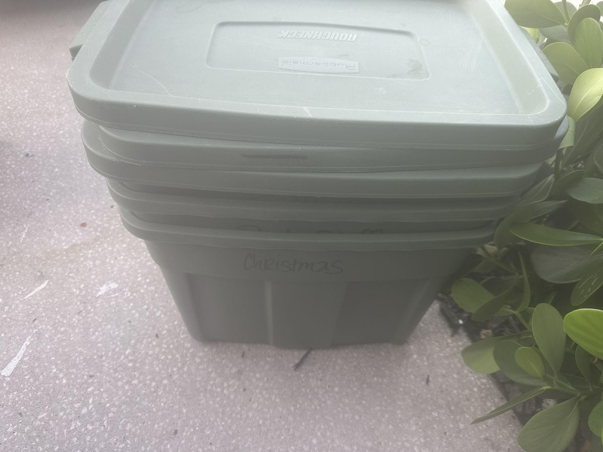 $20 For All- Totes For Storage Mostly 30 And 18 Gallon Sizes