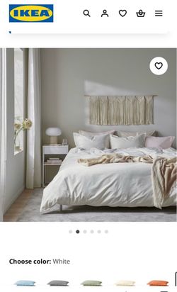 IKEA Duvet Cover & 2 Pillow Covers