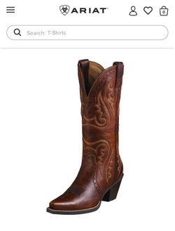Authentic Women’s Ariat Heritage Western Snip Toe Boots