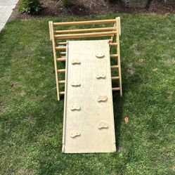 Benarita Climbing Triangle With Slide/climbing Board