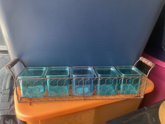 Glass Candle Holders