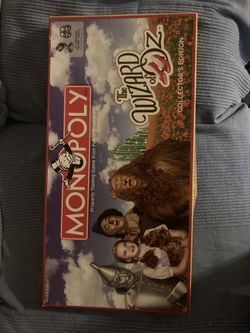 Wizard Of Oz Monopoly collectors Edition