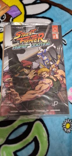 Street Fighter Hyper Looting #1 Loot Crate Exclusive Comic