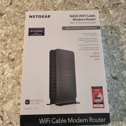 Netgear N600 Wifi modem And Router