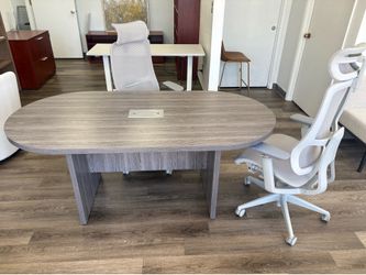 Office Furniture Oval Conference Table 6’