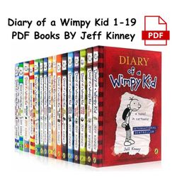 Diary Of A Wimpy Kid 1 - 19 By Jeff Kinney
