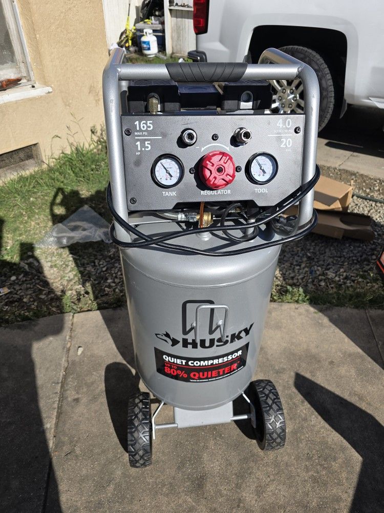 10 Gal. 2.0 HP Ultra Quiet and Oil-Free Electric Air Compressor