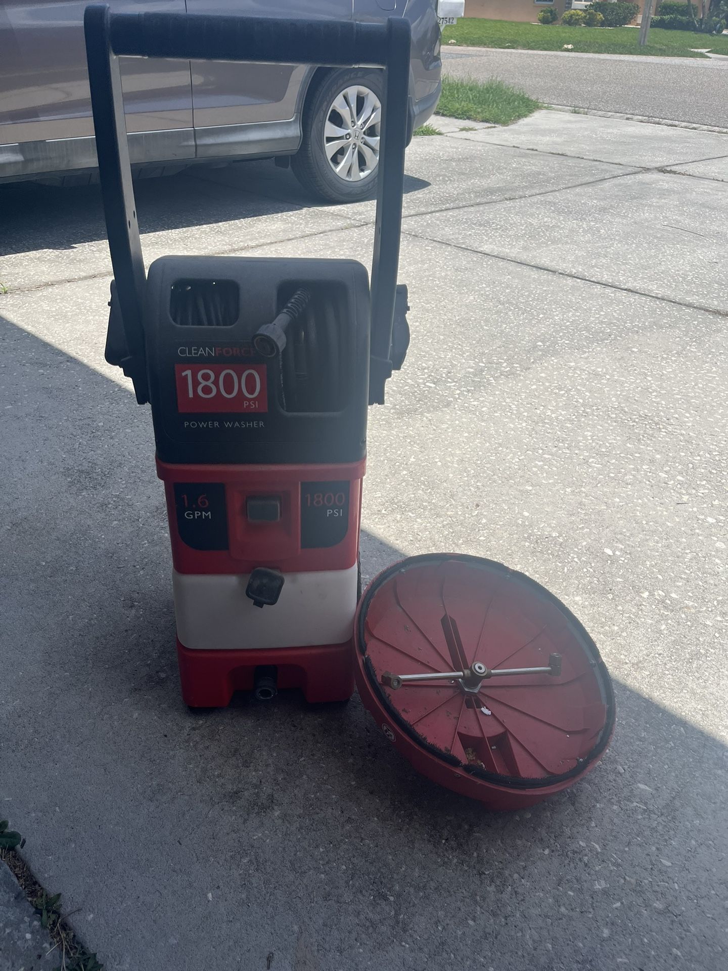 1800 Psi Pressure Washer