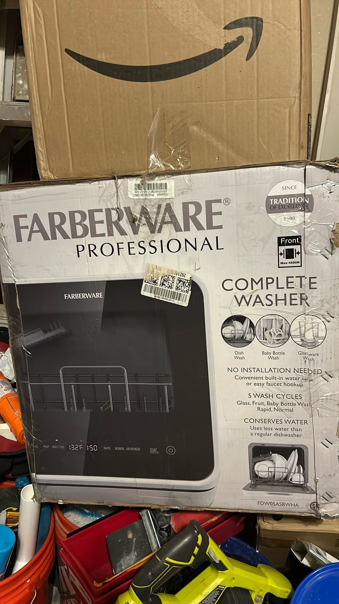 Farberware Portable Countertop Dishwasher