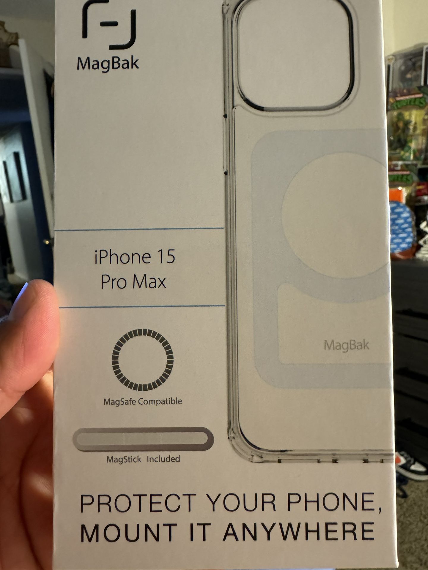 MagBak iPhone 15 Pro Max clear case