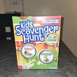 Kids Scavenger Hunt Game For Indoors Or Outdoors