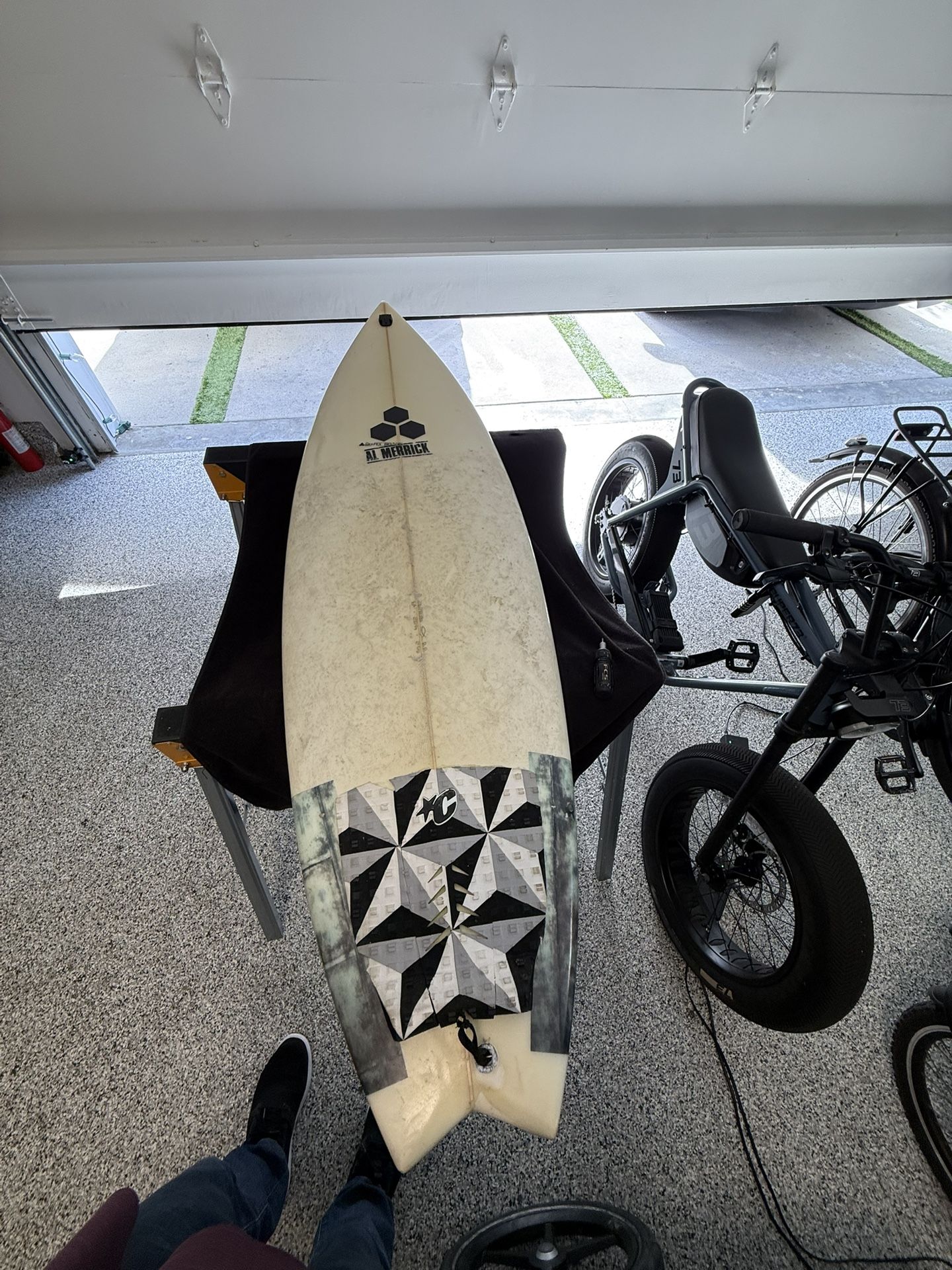 Al Merrick Dumpster Diver Surfboard 