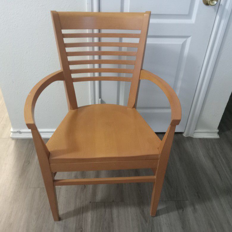 Solid Wood Dining Armchair (Only One)