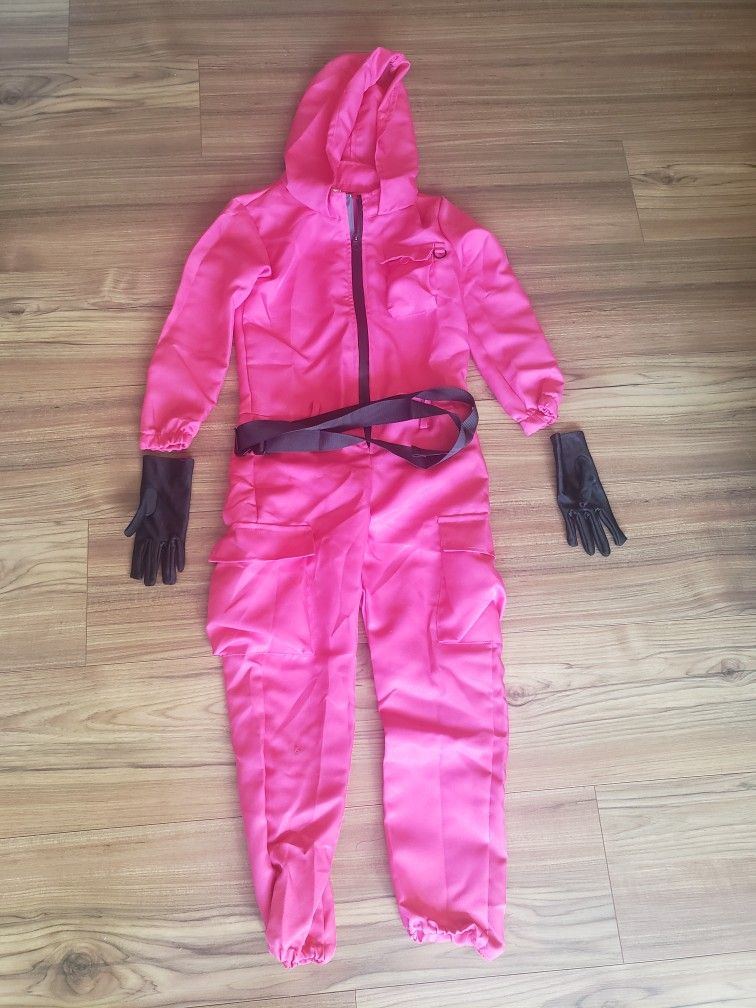 Squid Game Guard Costume Kids Small