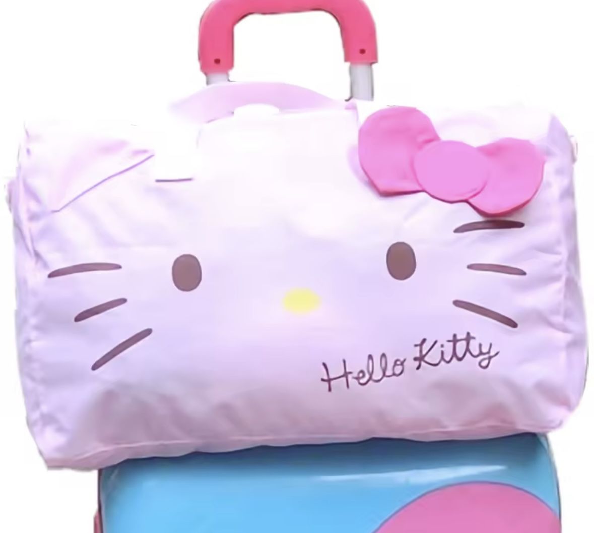 Hello Kitty Pink Travel Bag! Rare!