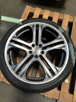 BRABUS Monoblock Q 20” wheels with Continental tires