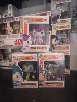 Dragon Ball Signed Funko Lot