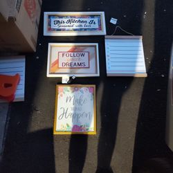 Framed Signs 