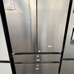 Samsung Bespoke 4 Door Refrigerator In Stainless Steel