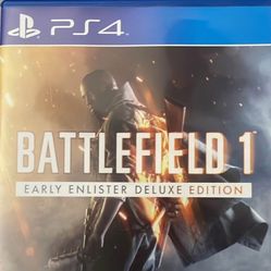 PS4 Battlefield 1 Early Enlister Deluxe Edition