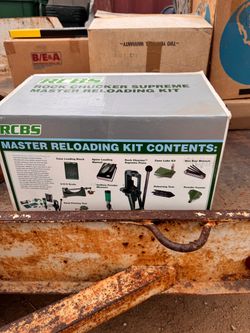 RCBS Rock Chucker Supreme Master Reloading Kit