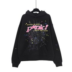 Black Pink Spider Hoodie