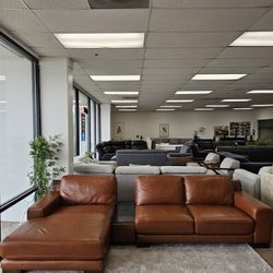 3-pc Leather Sectional Sofa-Darrium 