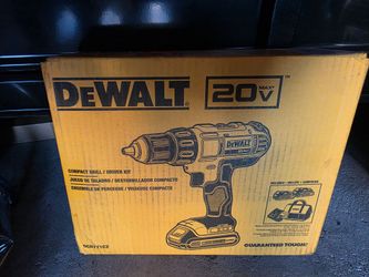 dewalt cordless 20 v drill